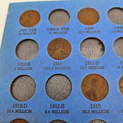 LOT 36:Big Penny Collection - Wheat Pennies and More
