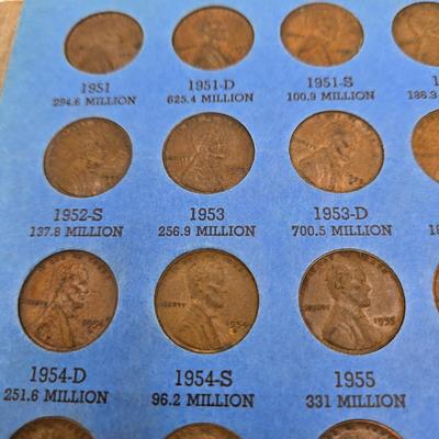 LOT 36:Big Penny Collection - Wheat Pennies and More