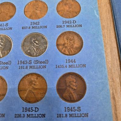 LOT 36:Big Penny Collection - Wheat Pennies and More