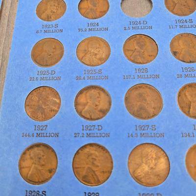 LOT 36:Big Penny Collection - Wheat Pennies and More