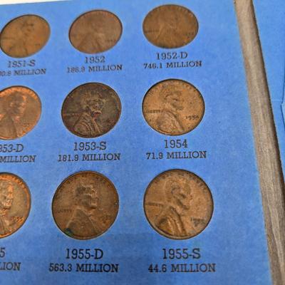 LOT 36:Big Penny Collection - Wheat Pennies and More