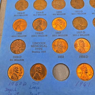 LOT 36:Big Penny Collection - Wheat Pennies and More