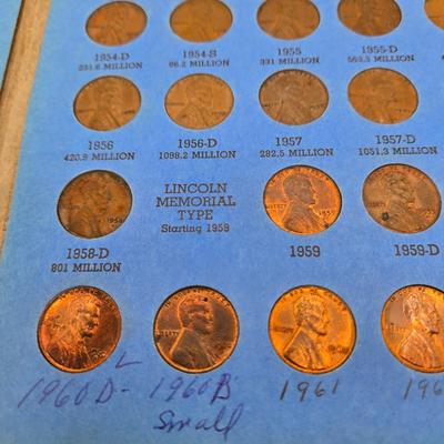 LOT 36:Big Penny Collection - Wheat Pennies and More