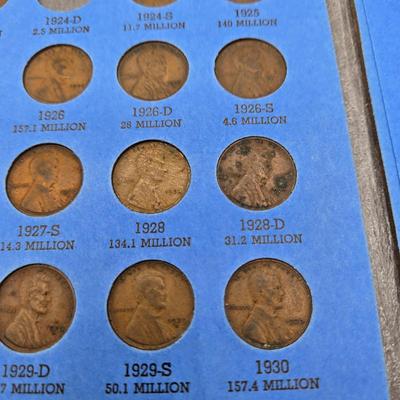 LOT 36:Big Penny Collection - Wheat Pennies and More