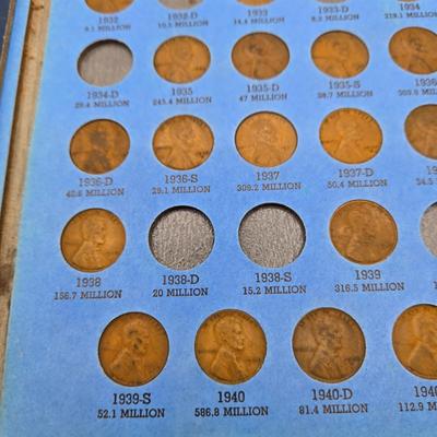 LOT 36:Big Penny Collection - Wheat Pennies and More