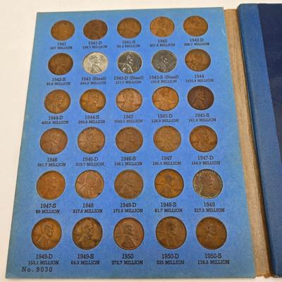 LOT 36:Big Penny Collection - Wheat Pennies and More