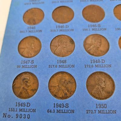 LOT 36:Big Penny Collection - Wheat Pennies and More