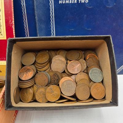 LOT 36:Big Penny Collection - Wheat Pennies and More