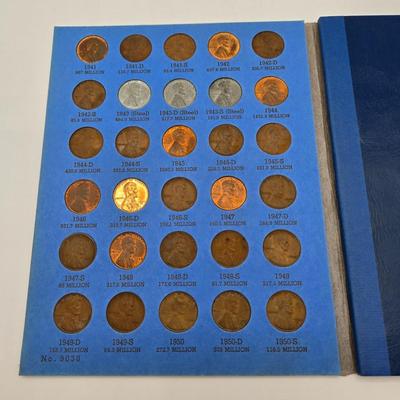 LOT 36:Big Penny Collection - Wheat Pennies and More