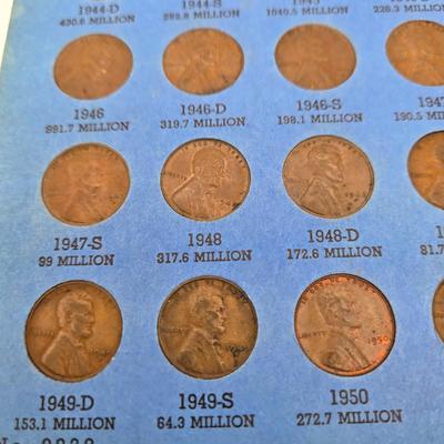 LOT 36:Big Penny Collection - Wheat Pennies and More