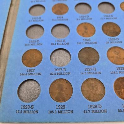 LOT 36:Big Penny Collection - Wheat Pennies and More