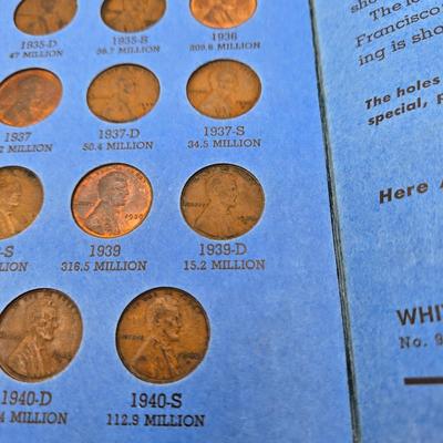 LOT 36:Big Penny Collection - Wheat Pennies and More