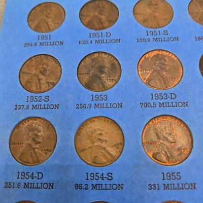 LOT 36:Big Penny Collection - Wheat Pennies and More