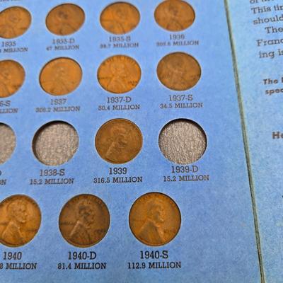 LOT 36:Big Penny Collection - Wheat Pennies and More