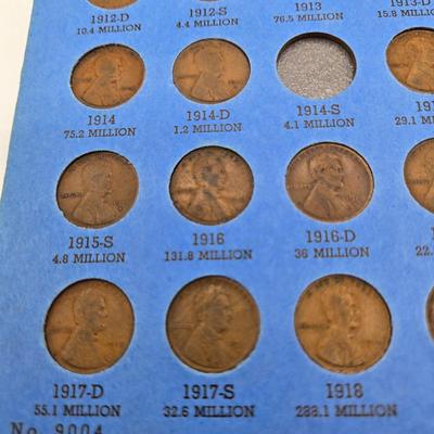 LOT 36:Big Penny Collection - Wheat Pennies and More