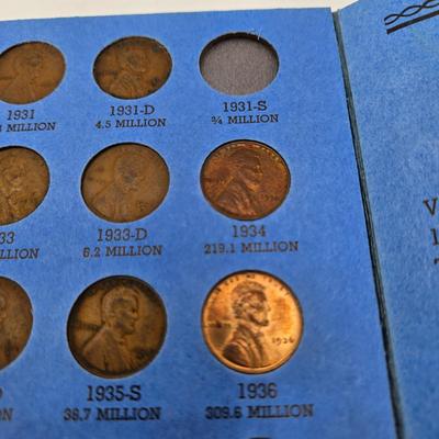 LOT 36:Big Penny Collection - Wheat Pennies and More