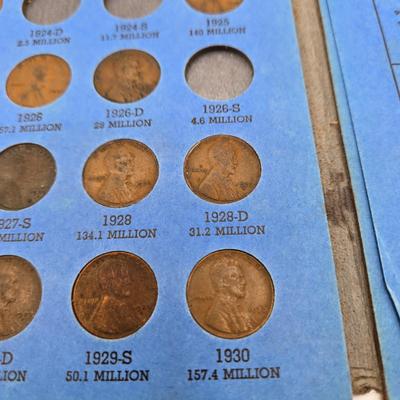 LOT 36:Big Penny Collection - Wheat Pennies and More