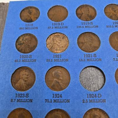 LOT 36:Big Penny Collection - Wheat Pennies and More