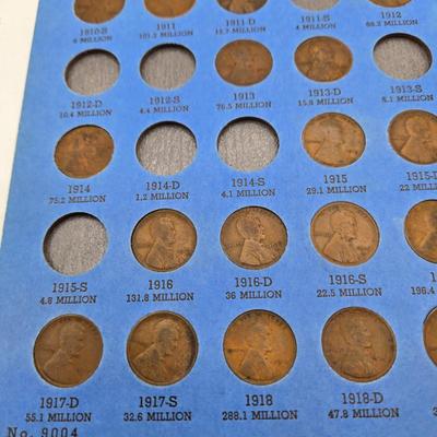LOT 36:Big Penny Collection - Wheat Pennies and More