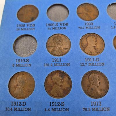 LOT 36:Big Penny Collection - Wheat Pennies and More