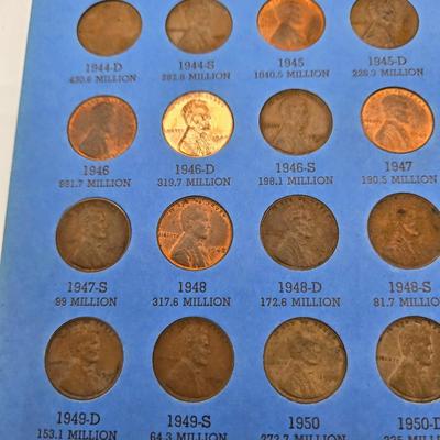 LOT 36:Big Penny Collection - Wheat Pennies and More