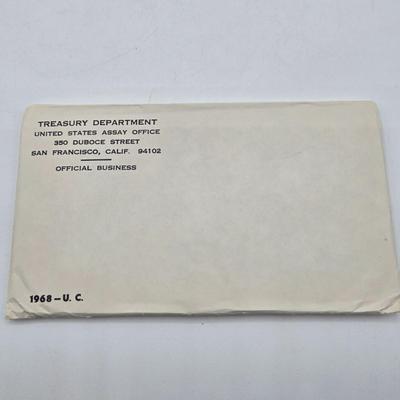 LOT 37: U.S. Mint Uncirculated Coin Sets 1968 (in Sealed Envelope), 1970, & 1972 and 1965 Special Mint Set