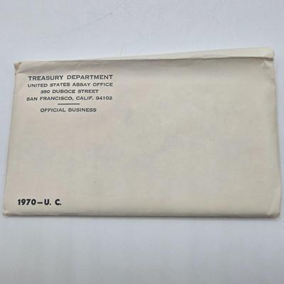 LOT 37: U.S. Mint Uncirculated Coin Sets 1968 (in Sealed Envelope), 1970, & 1972 and 1965 Special Mint Set