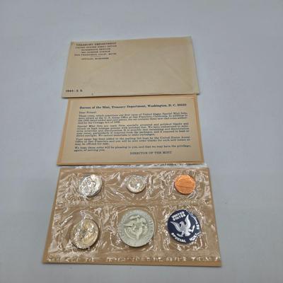 LOT 38: U.S. Mint Uncirculated Coins Sets from 1969, 1970, & 1973 and Special Mint Set 1965