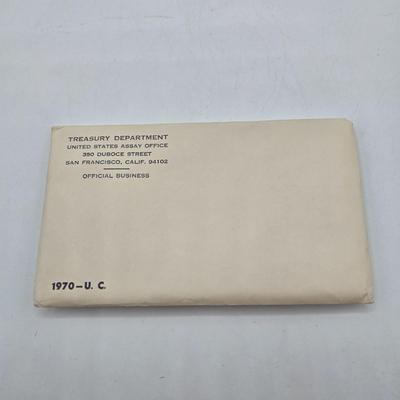 LOT 38: U.S. Mint Uncirculated Coins Sets from 1969, 1970, & 1973 and Special Mint Set 1965