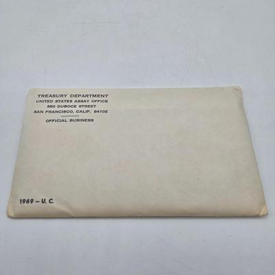 LOT 40: U.S. Mint Uncirculated Coin Sets from 1969, 1972, & 1975, and Special Mint Set from 1965