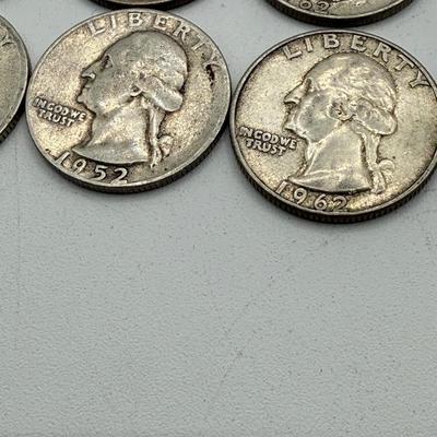 LOT 46: 90% Silver Quarters (40)