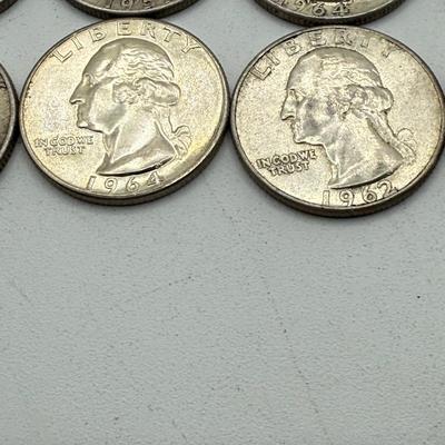 LOT 46: 90% Silver Quarters (40)