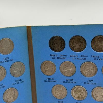 LOT 54: 4 Jefferson Nickel Collection Booklets (Incomplete) (3 Booklets: Starting 1938, 1 Booklet 1938-1961 Number One)