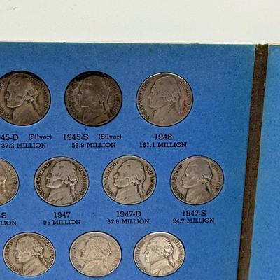 LOT 54: 4 Jefferson Nickel Collection Booklets (Incomplete) (3 Booklets: Starting 1938, 1 Booklet 1938-1961 Number One)