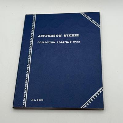 LOT 54: 4 Jefferson Nickel Collection Booklets (Incomplete) (3 Booklets: Starting 1938, 1 Booklet 1938-1961 Number One)