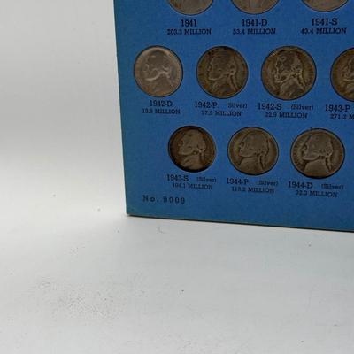 LOT 54: 4 Jefferson Nickel Collection Booklets (Incomplete) (3 Booklets: Starting 1938, 1 Booklet 1938-1961 Number One)