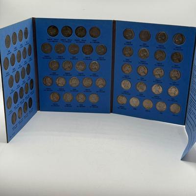 LOT 54: 4 Jefferson Nickel Collection Booklets (Incomplete) (3 Booklets: Starting 1938, 1 Booklet 1938-1961 Number One)