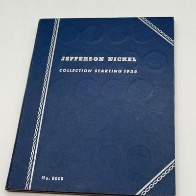 LOT 54: 4 Jefferson Nickel Collection Booklets (Incomplete) (3 Booklets: Starting 1938, 1 Booklet 1938-1961 Number One)