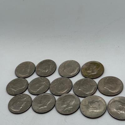 LOT 56: Currency Collection: Susan B. Anthony 1979 Half Dollar, Three 2 Dollar Bills, Silver Certificates and More!