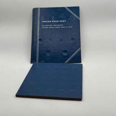 LOT 57: Collection of Empty Coin Booklets and Coin Collecting Guide Books