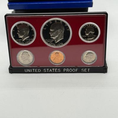 LOT 58: Collection of U.S. Proof Sets (1975, 1976, 1977, 1979, 1981, 1982, 1983)