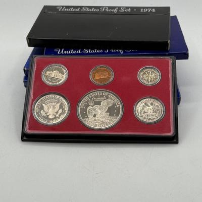 LOT 60: 1968-1974 U.S. Proof Sets