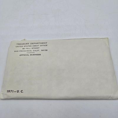 LOT 124: U.S. Mint Uncirculated Coin Sets from 1969, 1971, 1973, 1975, and Special Mint Set from 1965