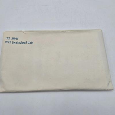 LOT 124: U.S. Mint Uncirculated Coin Sets from 1969, 1971, 1973, 1975, and Special Mint Set from 1965