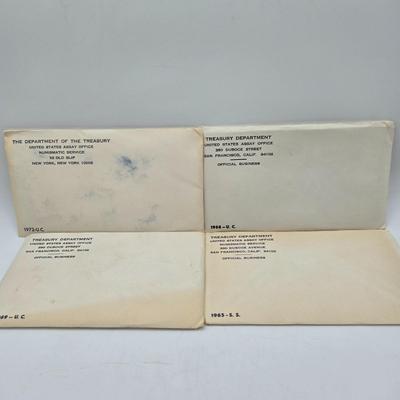 LOT 125: U.S. Mint Uncirculated Coin Sets from 1968, 1969, & 1972 and Special Mint Set from 1965