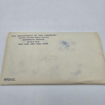LOT 125: U.S. Mint Uncirculated Coin Sets from 1968, 1969, & 1972 and Special Mint Set from 1965