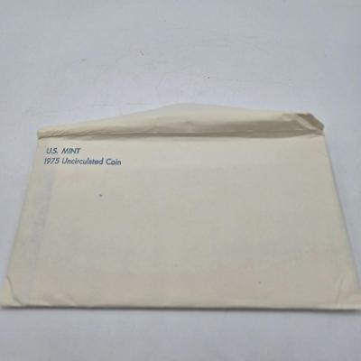 LOT 126: U.S. Mint Uncirculated Coin Sets from 1969, 1971 (in Sealed Envelope), 1973, & 1975, and Special Mint Set from 1965