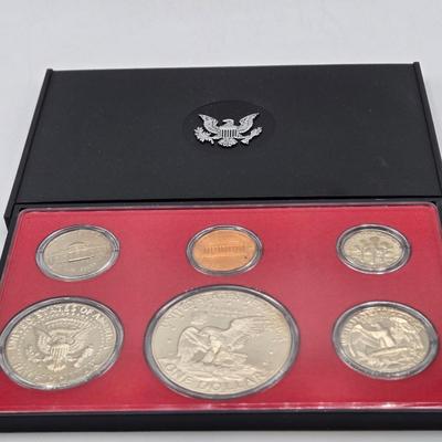 LOT 131: 1971 Eisenhower Proof Dollar, 1968, 1969, 1971, 1972, 1973, & 1974 Proof Set, and 1971 Uncirculated 40% Silver Eisenhower...
