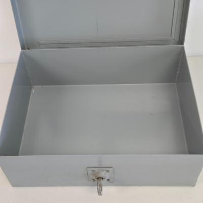 LOT Vintage Metal Box, U.S. Military Ammunition Box, and U.S. Army M1 .30 Caliber Ammunition Box