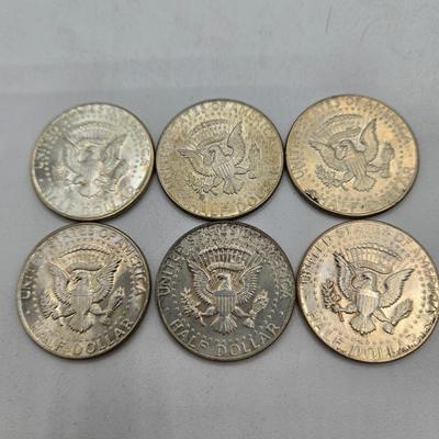 LOT 140: Forty-Eight 40% Silver Kennedy Half Dollars